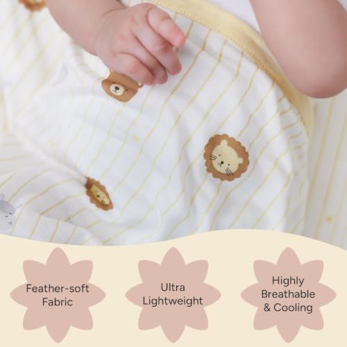 Image of NINTARABABY Breezy Blanket - Ultra-Light Baby Blanket, 30 x 40 Inches