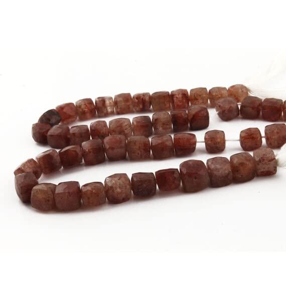 Création de bijoux bohèmes chics avec les perles cubes rutilé brun LKBEADS