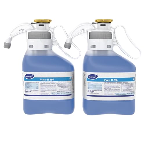 Image of VIREX Diversey II 256 Disinfectant Cleaner SmartDose, 1.4 L, 2 Pk