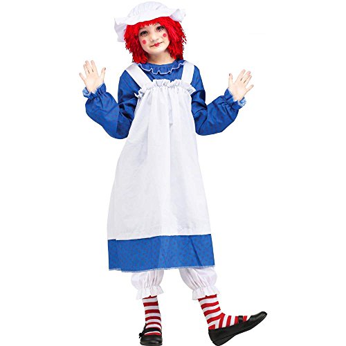 Disfraz Raggedy Ann para Niñas, Talla M