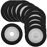 TIKODIDA Andruckrolle für Audio 12 Stück Gummi Ersatzrollen zur Instandhaltung von Kassettenrekordern und Radios für Reparatur von Stereoanlagen und Autoradios