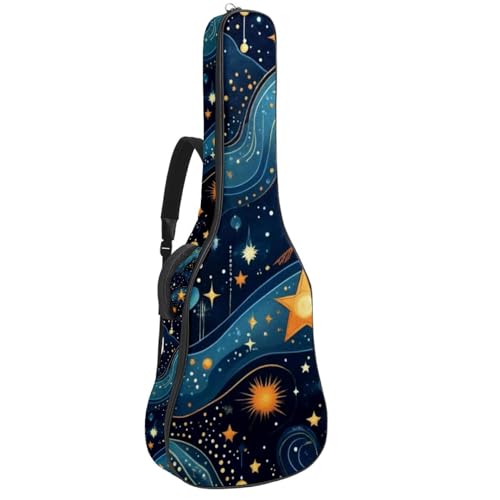 Housse pour guitare acoustique 104,3 cm avec double bandoulière