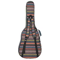 Case de sac de guitare 40 41inch Gigar Gig Sac à dos avec un tampon de protection du cou, accessoires sportifs… - Les Beatles, Paul McCartney, John Lennon, RIngo Starr, George Harrison