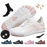 CJROSM Grounding Shoes for Women with Copper,Barefoot Shoes Womens Grounded Footwear Earthing Grounding Shoe Men,Wide Toe Box Comfortable Breathable for Walking Outdoor Activities