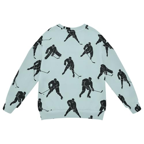 VIGTRO Boys Girls Sweatshirt Long Sleeve Crewneck Fleece Pullover Soft Warm Sweatshirt Tops Size 4-10T2