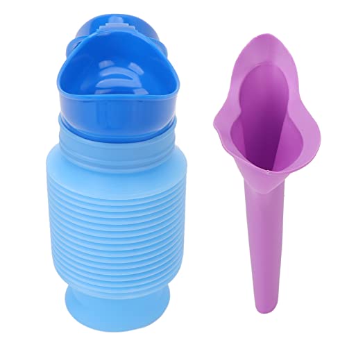 2 pezzi WC di emergenza retrattile orinatoio e strumento di pipì per maschi e femmine bambini, WC mobile personale portatile di emergenza orinatoio per attività all'aperto, campeggio, viaggi,