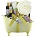 Spa Gift Baskets For Women - Luxury Bath Set With Lavender & Tea Tree Oil - Spa Kit Includes Body Wash, Bubble Bath, Lotion, Bath Salts, Body Scrub, Body Spray, Shower Puff, and Towel