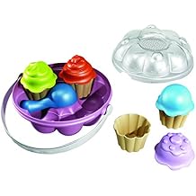 ADRIATIC 732 Tupiko Cupcakes Forms in A Pail Box, Multi-Color, One Size