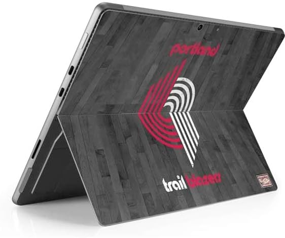 Skinit Decal Tablet Skin Compatible with Surface Pro 9 - Officially Licensed NBA Portland Trail Blazers Hardwood Classics Design