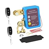 EIOLWJIEO Universal Trennschalter für Anhängerfahrzeug S Stromversorgungssystem, universeller 12 V 200 A Autobatterie Trennschalter, LKW Stromabschaltrelais, Anhängerfahrzeug