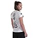 GREEN HILL Maglietta da Allenamento Judo T-Shirt Dri Fit Dry Maglia Judoka Donna sol Levante Japan (Manica Corta, M)
