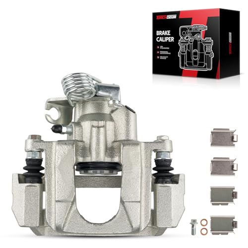 Image of Torchbeam Rear Brake Caliper Left for Ford 2011-2019 Explorer, Ford 2013-2019 Taurus 3.5L, Ford 2010-2014 Flex, Lincoln 2010-2014 MKT, Rear Left Caliper Replace # 18B5263