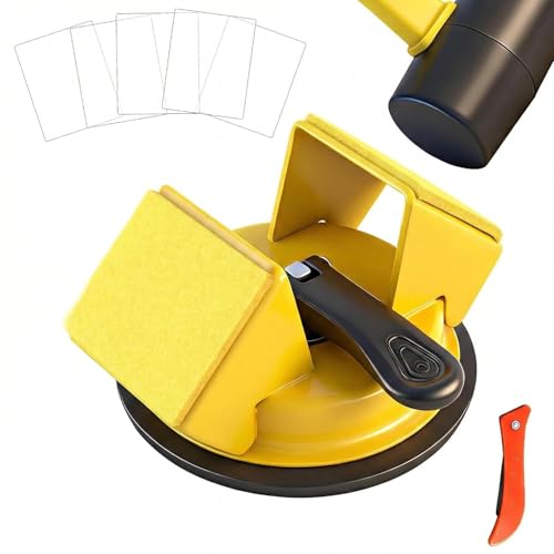 Heavy Duty Floor Gap Fixer Tool with 45° Striking Surface,