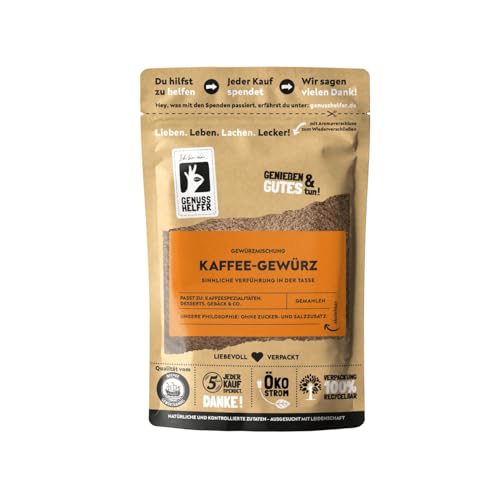 Bremer Gewürzhandel Kaffeegewürz gemahlen leckeres orientalisches Aroma für intensiven Kaffee- und Kakaogeschmack 50g