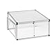 Produktbild Beckmann KG FT3VG1P Frühbeet Typ Allgäu Verlängerung für FT3G1P 101 x 107 cm Polycarbonat