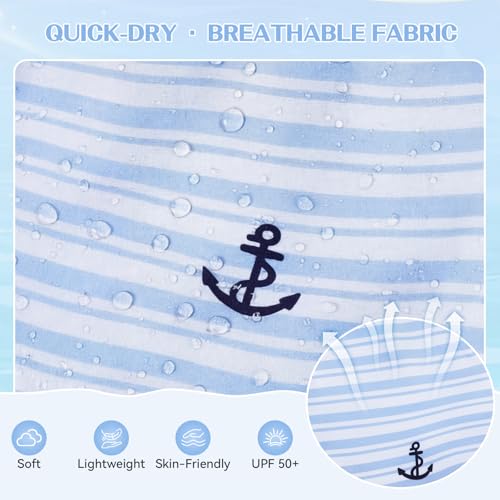 Image of American Trends Boys Swim Trunks Toddler Swim Shorts Bathing Suit Kids Swimsuit Youth Swimwear