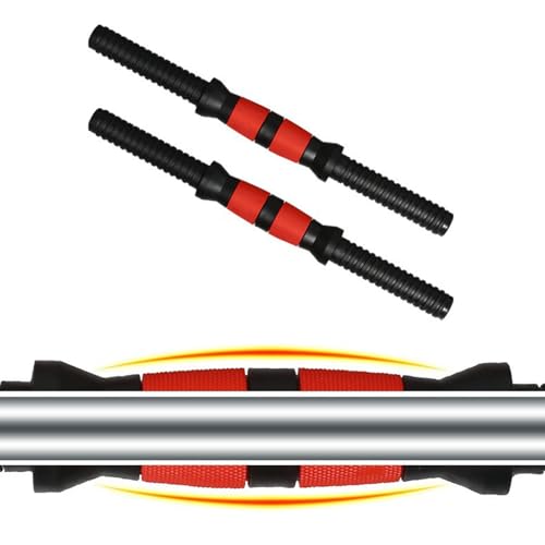 Universele halterstangen, 2stuk korte halterstangen, 35 cm, 2stuk stersluitingen met 1 verbindingsstaal buis, krachttraining, training, halteraccessoires, set - Afbeelding 4
