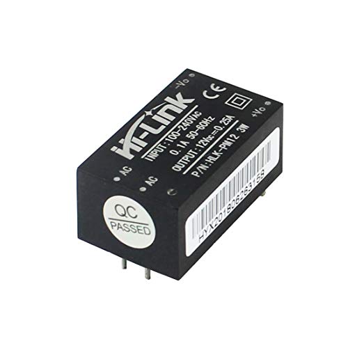 HLK-PM12 AC-DC 220V to 12V 3W Buck Step Down Power Supply Module Converter Intelligent Household Switch