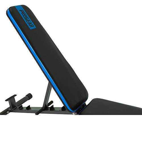 ProGear 1300 Adjustable 12 Position Weight Bench with an Extended 800lb Weight Capacity and Leg Hold Down
