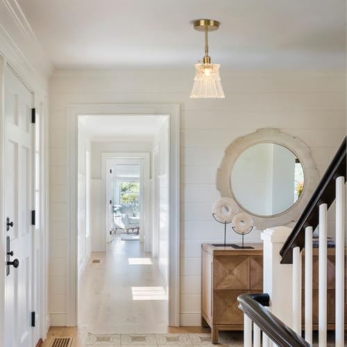 Image of Sedelan Plug in Wall Sconce, Victorian Wall Sconce, Vintage Wall Sconces Indoor, Glass Wall Lamp,Dimmable Mid Century Sconce Modern Bathroom Vanity Light Plug in, Over Mirror for Bedroom Stairway