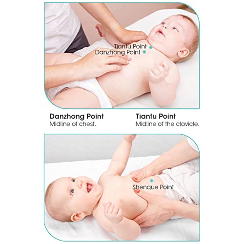 Emplastro para Tosse, Adesivo Suave de Absorção de Pontos de Acupuntura 6PCS