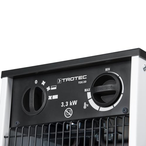 Trotec Elektro Heizlüfter TDS 20 Heizleistung und Funktionen