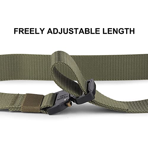 ZORO Automatic/Push Lock Nylon Woven Fabric Belt for Men | NB-149 | Fits on upto 40 Inches Waist Size