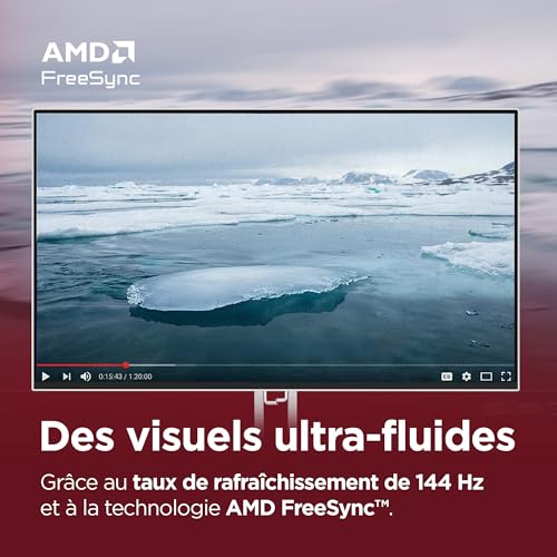 Lenovo L24-4C écran gaming 23,8" FHD 144Hz IPS - photo 3