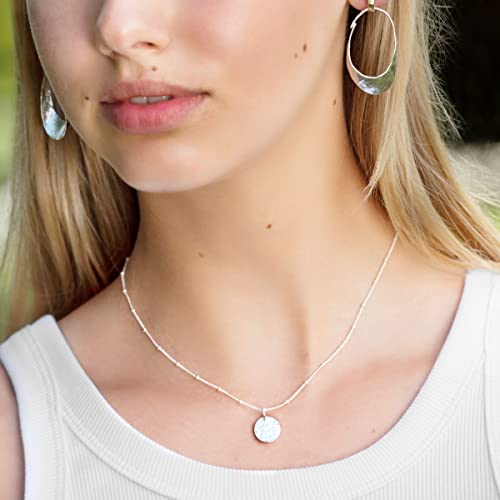 Silpada Pendant Necklace For Women.925 Sterling Silver, Jewelry Gift Ideas, Satellite', 16" + 2" #TOP5