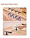 VEVOR Bar Clamps for Woodworking, 4-Pack 36 inch Opening, Lockable F-Clamp with 600 lbs Load Limit, 2-1/2 inch Depth, Cast Iron and Carbon Steel, Easy to Use, Wood Clamps for Woodworking Metal Working