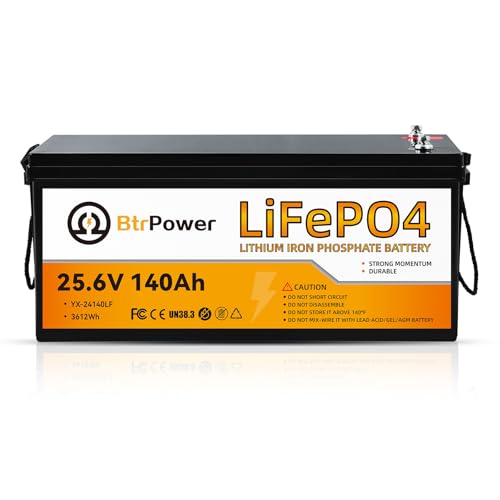 24V 140Ah LiFePO4 Battery