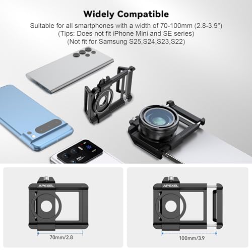 Zoom Macro Lens Kit - 10-20X Universal Phone Lens, HD Macro Photography for iPhone, Android & More