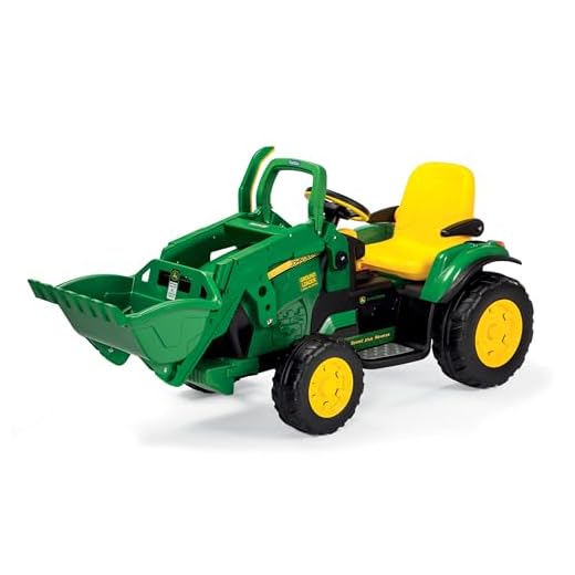 Peg Perego – John Deere Baggerlader, OR0068, Gelb/Grün