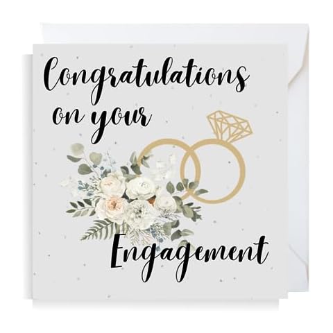 Second Ave Engagement Square Card Congratulations Cover