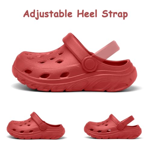 Image of AOVOG Kid Girls Boys Clogs Toddler Garden Shoes Slip On Shower Slide Sandals Beach Water Shoes