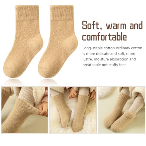 Chaussettes douillettes pour enfants : enveloppez les pieds de vos petits dans un cocon de douceur - 4