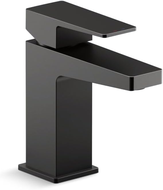 KOHLER K-37889-4-BN Honesty® Single-Handle Bathroom Sink Faucet, Bathroom Faucets, 1.2 GPM, Vibrant Brushed Nickel