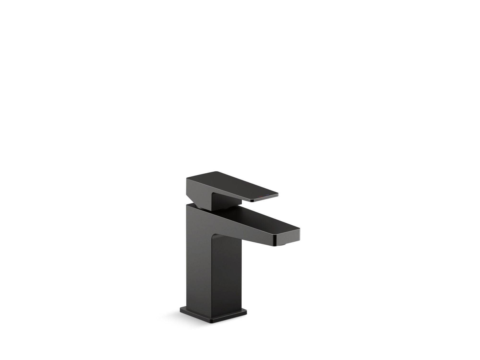 Kohler Honesty K-37889-4-BL Single-Handle Bathroom Sink Faucet in Matte Black
