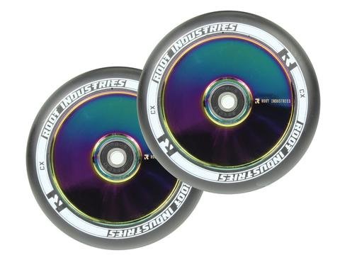 ROOT INDUSTRIES AIR Scooter Wheels 110mm - Set of 2 (Black/Rocket Fuel)