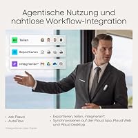 Plaud NotePin S KI Diktiergerät mit Aufnahmetaste 4 Zubehörteile (Silber) – Ansicht 7