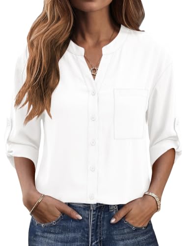 Lomon Linen Business Blouse