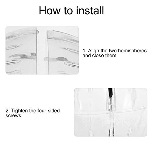 Hamster Bal Running Hamster Wiel Hamsters Oefening Bal Speelgoed Running Machine Transparante Jogging Bal voor Huisdier… - Image 6