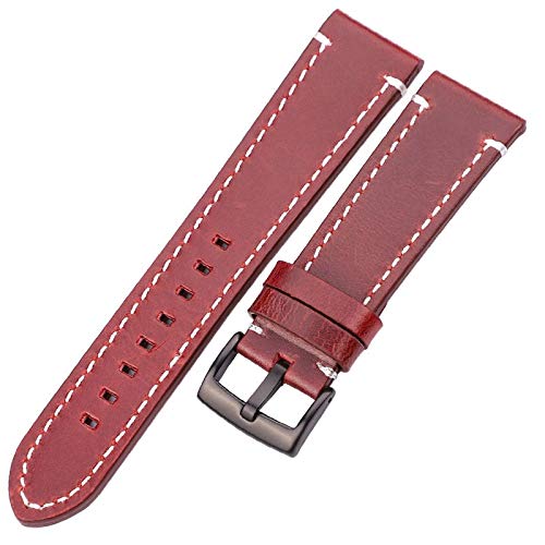 Bracelet de montre en cuir souple pour remplacer vos fixations usées avec style