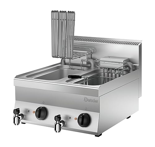 Bartscher Elektro-Fritteuse 650 Snack 2x10L - Tischgerät Gastronomiebedarf – Bild 3