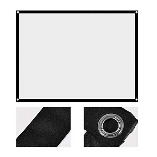 Pantalla de proyección plegable portátil 100 pulgadas 4:3 miniatura 5