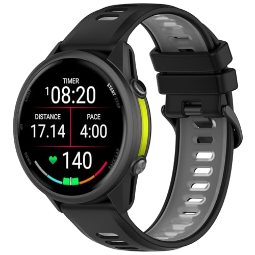 3 Pack Correas de silicona compatibles Garmin Forerunner 970 miniatura 7