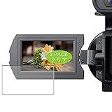 3枚 VacFun フィルム ， Sony ソニー NEX-VG30 向けの 保護フィルム 液晶保護 フィルム 保護フィルム（非 ガラスフィルム 強化ガラス ガラス ）