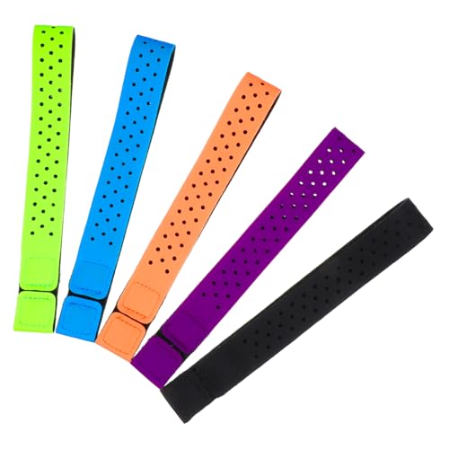 PartyKindom 5 Piezas De Repuesto para Cinturón De Brazo Compatible con Fitness Correas De Repuesto para El Corazón Monitores Cinturón De Brazo para El Corazón para Adultos Ejercicio