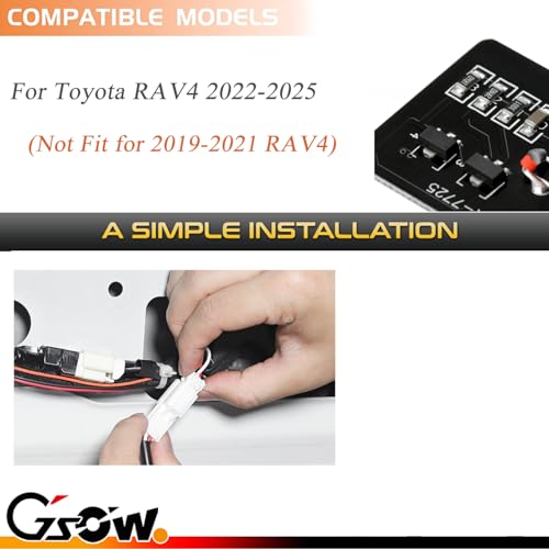 Luz LED para baúl Toyota RAV4 2022 en adelante miniatura 3