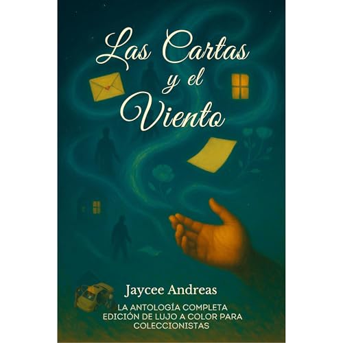 Las Cartas y el Viento Audiolibro Por jaycee andreas arte de portada